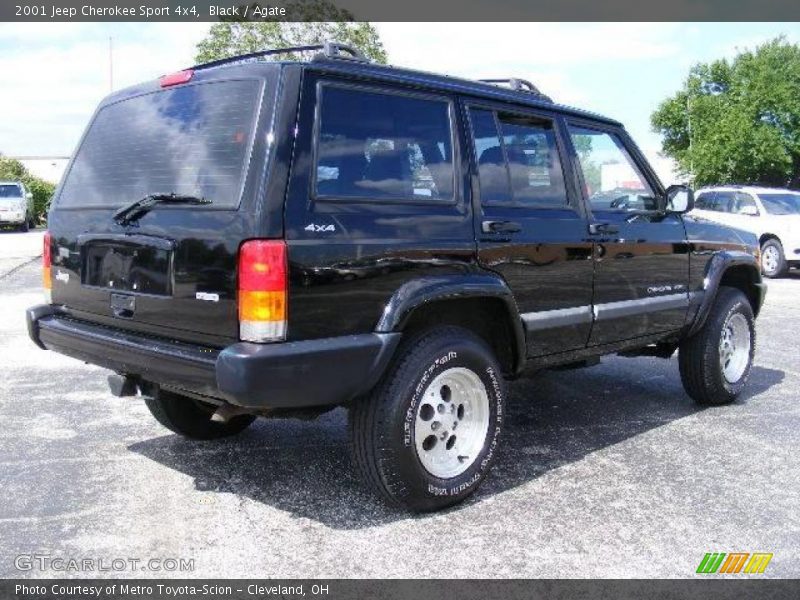 Black / Agate 2001 Jeep Cherokee Sport 4x4