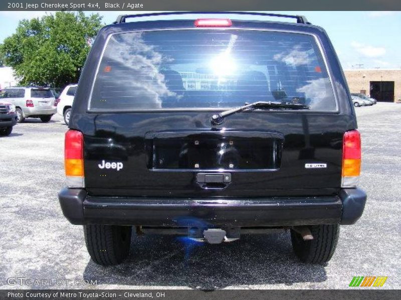 Black / Agate 2001 Jeep Cherokee Sport 4x4