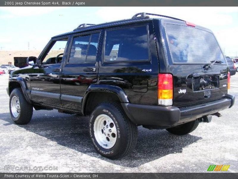 Black / Agate 2001 Jeep Cherokee Sport 4x4