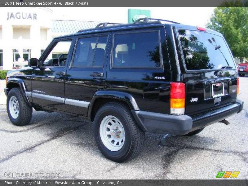 Black / Agate 2001 Jeep Cherokee Sport 4x4