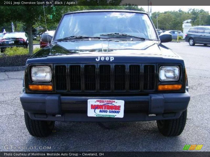 Black / Agate 2001 Jeep Cherokee Sport 4x4