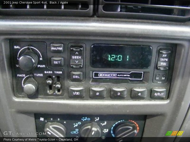 Black / Agate 2001 Jeep Cherokee Sport 4x4