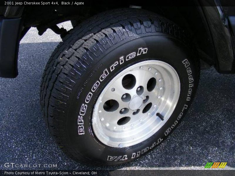 Black / Agate 2001 Jeep Cherokee Sport 4x4