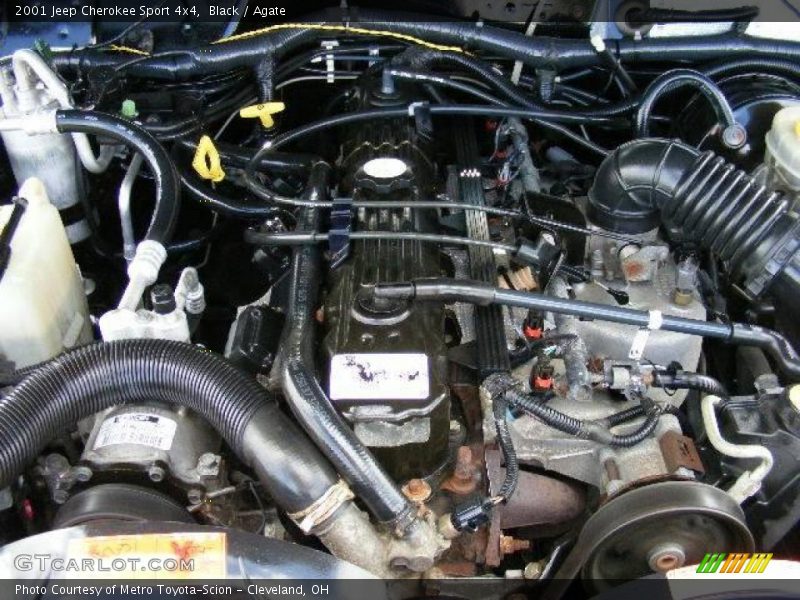 Black / Agate 2001 Jeep Cherokee Sport 4x4