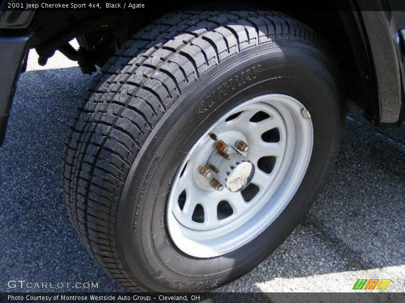 Black / Agate 2001 Jeep Cherokee Sport 4x4