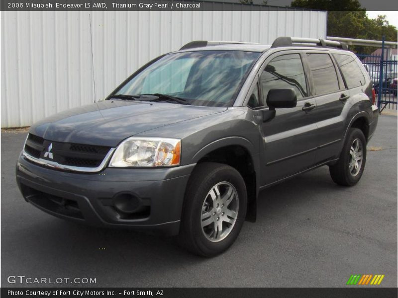 Titanium Gray Pearl / Charcoal 2006 Mitsubishi Endeavor LS AWD