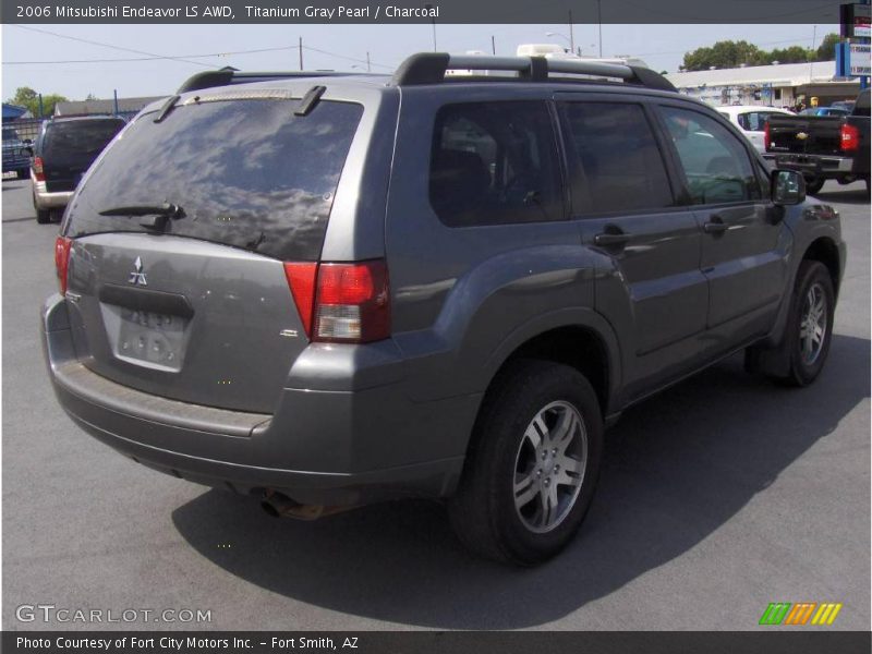 Titanium Gray Pearl / Charcoal 2006 Mitsubishi Endeavor LS AWD