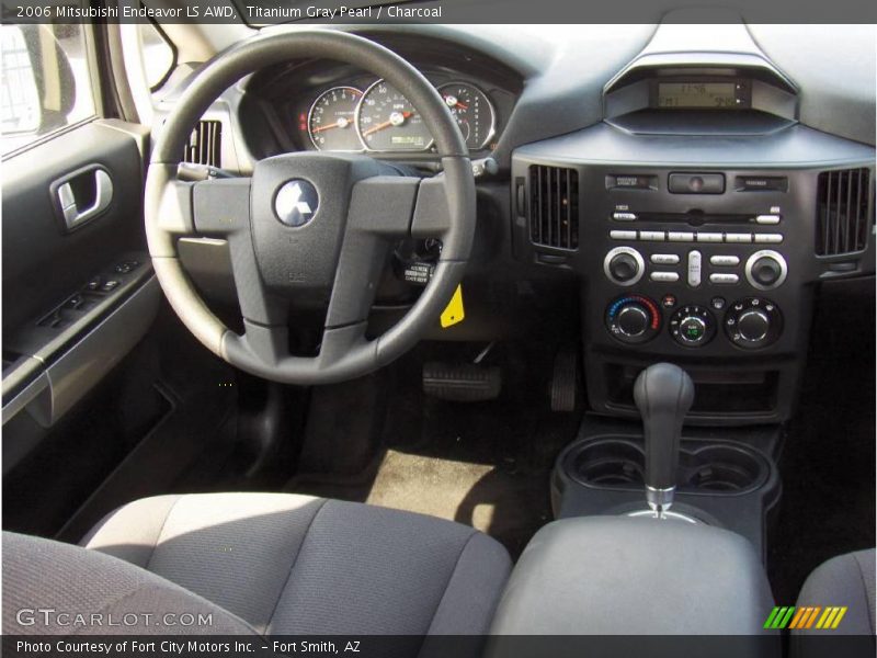 Titanium Gray Pearl / Charcoal 2006 Mitsubishi Endeavor LS AWD