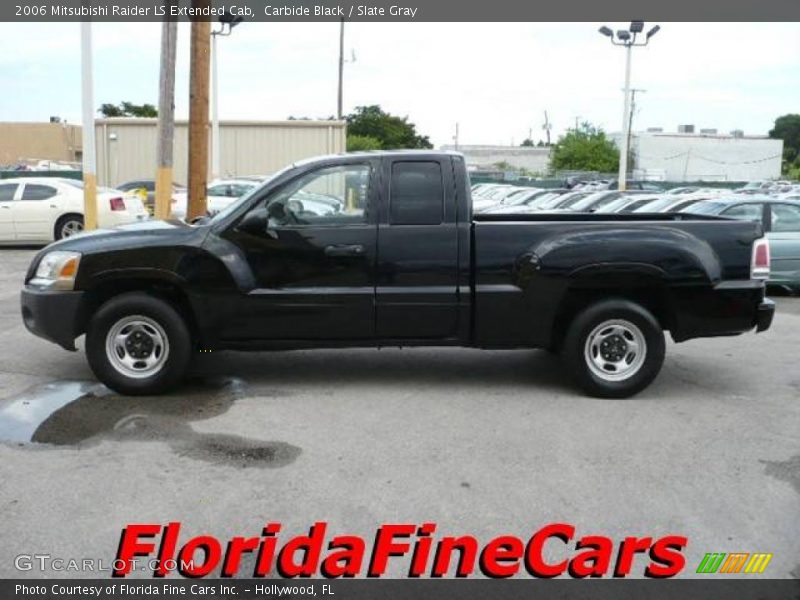Carbide Black / Slate Gray 2006 Mitsubishi Raider LS Extended Cab