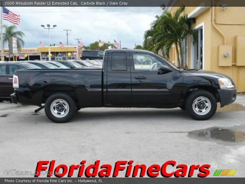 Carbide Black / Slate Gray 2006 Mitsubishi Raider LS Extended Cab