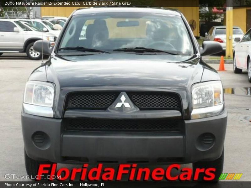 Carbide Black / Slate Gray 2006 Mitsubishi Raider LS Extended Cab