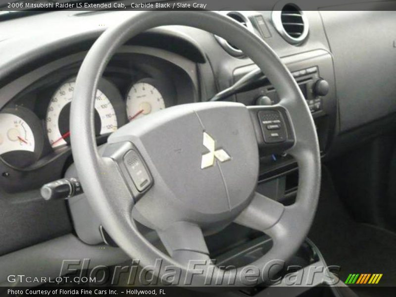 Carbide Black / Slate Gray 2006 Mitsubishi Raider LS Extended Cab