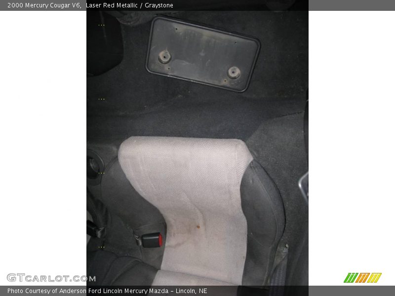 Laser Red Metallic / Graystone 2000 Mercury Cougar V6