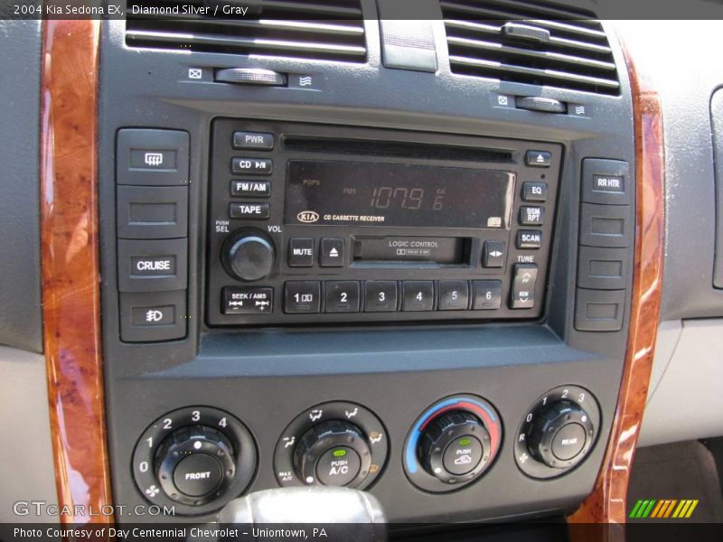 Diamond Silver / Gray 2004 Kia Sedona EX