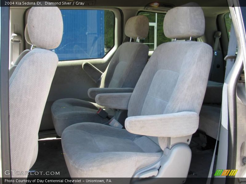 Diamond Silver / Gray 2004 Kia Sedona EX