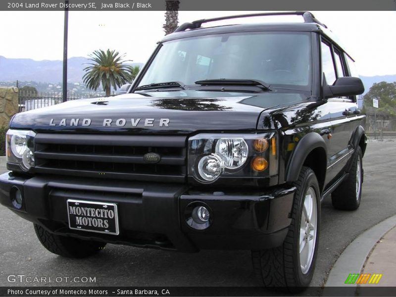 Java Black / Black 2004 Land Rover Discovery SE