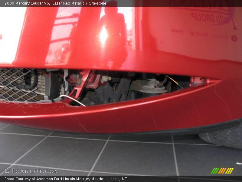 Laser Red Metallic / Graystone 2000 Mercury Cougar V6