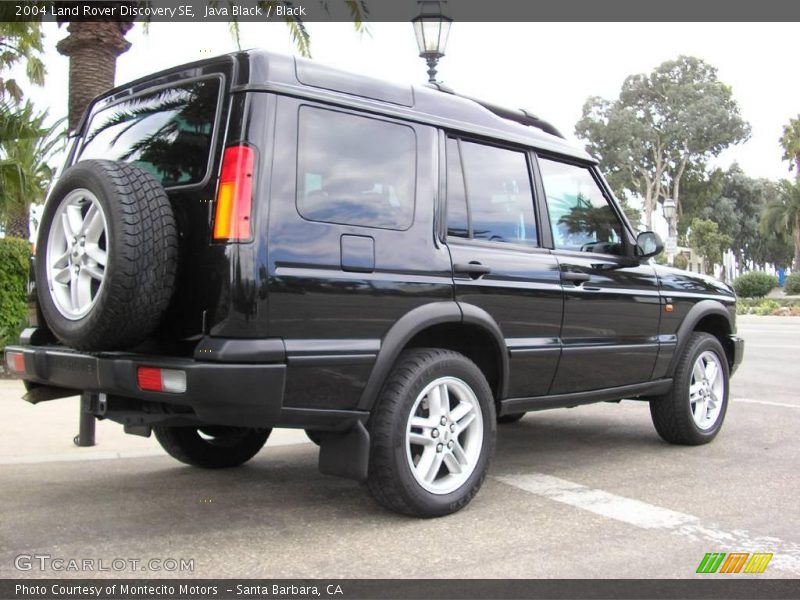 Java Black / Black 2004 Land Rover Discovery SE