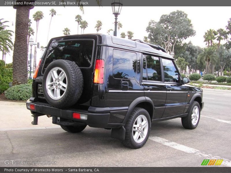 Java Black / Black 2004 Land Rover Discovery SE