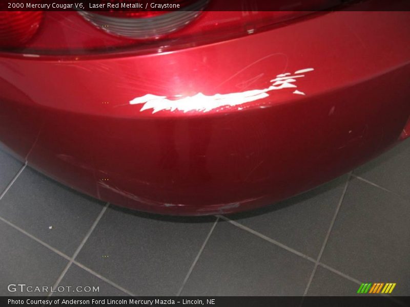 Laser Red Metallic / Graystone 2000 Mercury Cougar V6