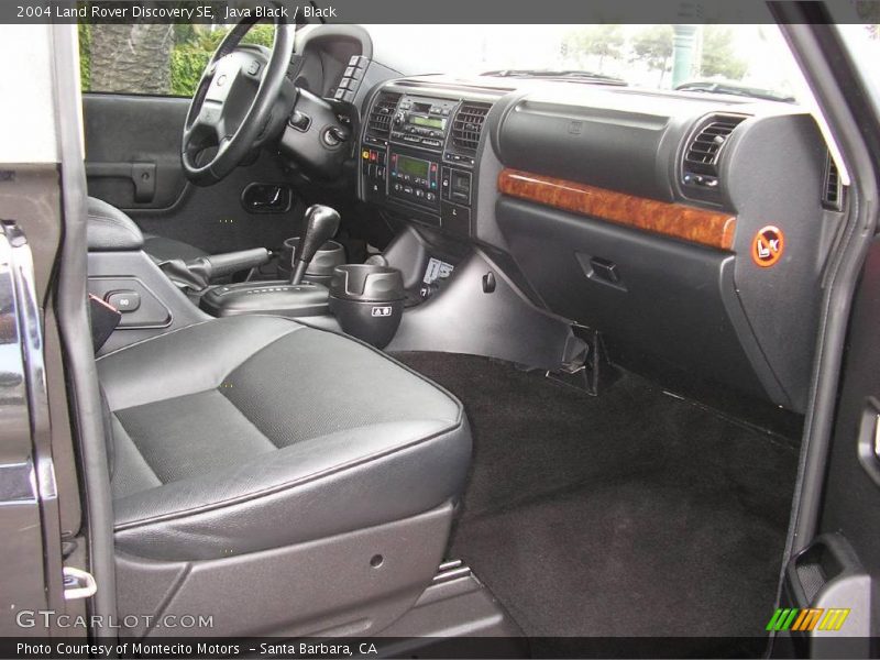 Java Black / Black 2004 Land Rover Discovery SE
