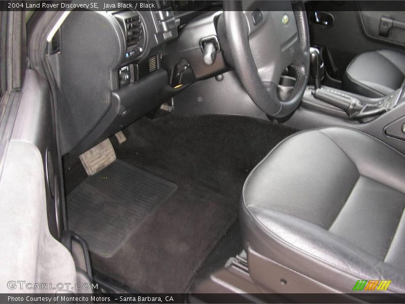Java Black / Black 2004 Land Rover Discovery SE