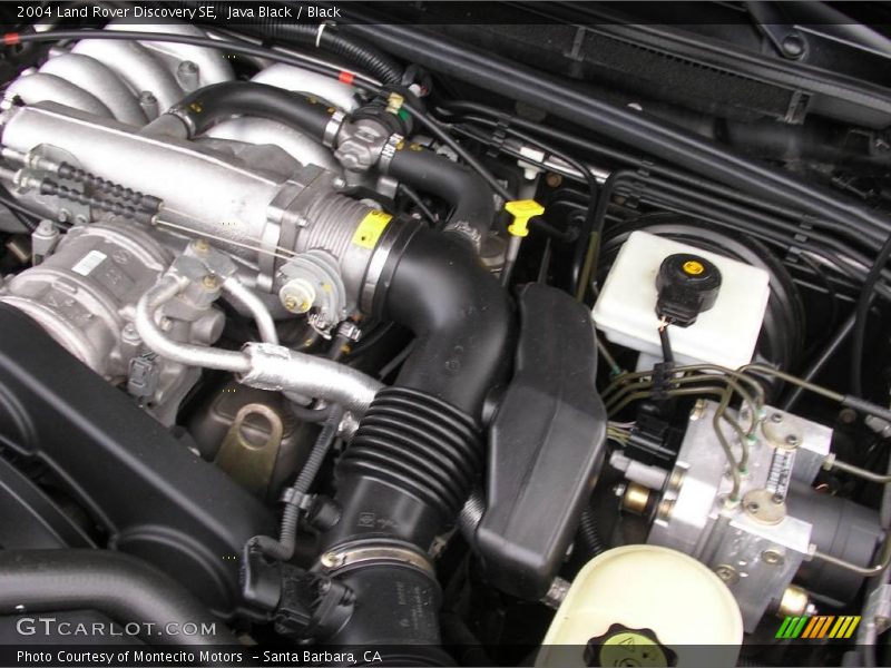 Java Black / Black 2004 Land Rover Discovery SE