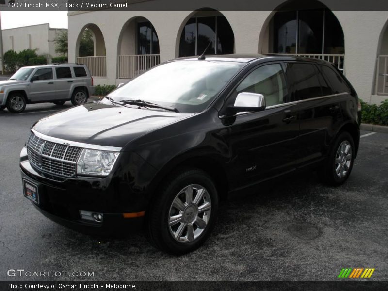 Black / Medium Camel 2007 Lincoln MKX