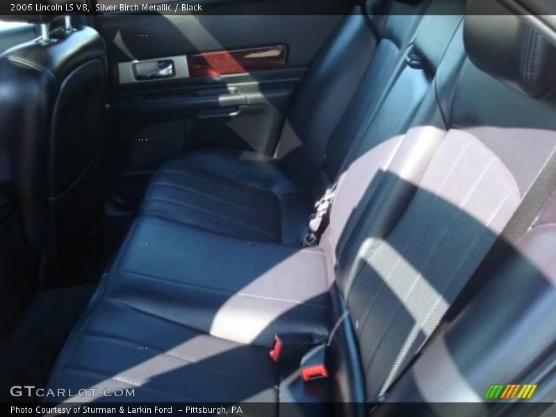 Silver Birch Metallic / Black 2006 Lincoln LS V8