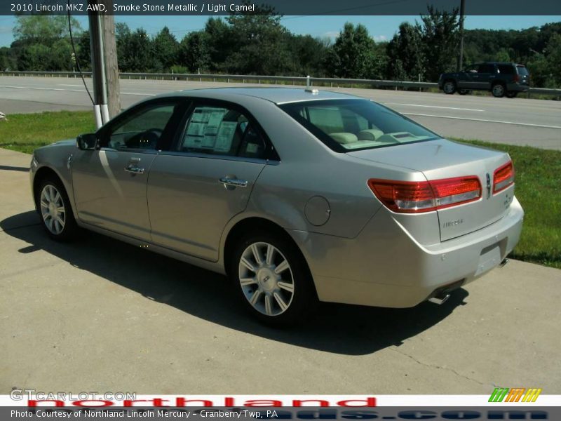 Smoke Stone Metallic / Light Camel 2010 Lincoln MKZ AWD