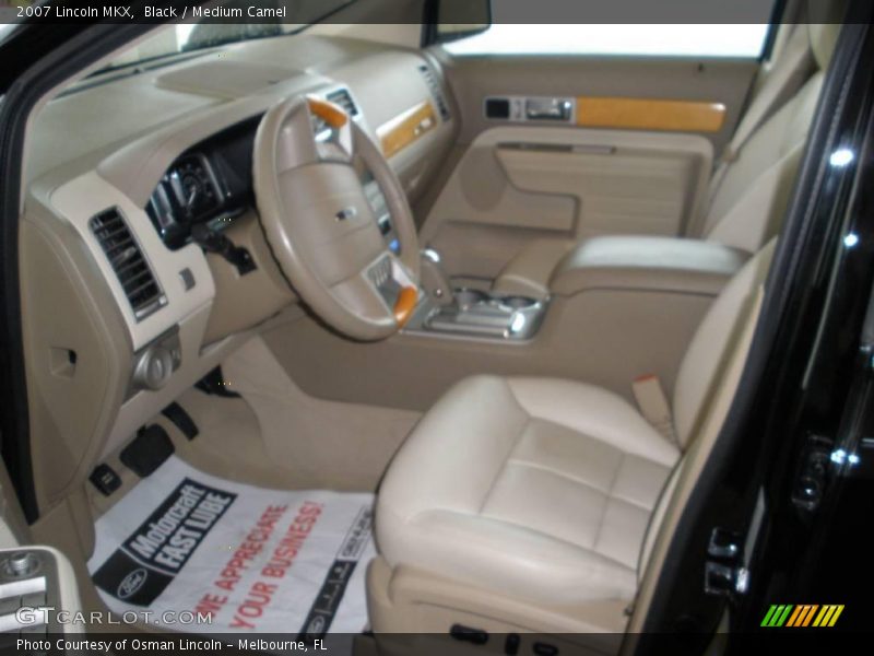 Black / Medium Camel 2007 Lincoln MKX