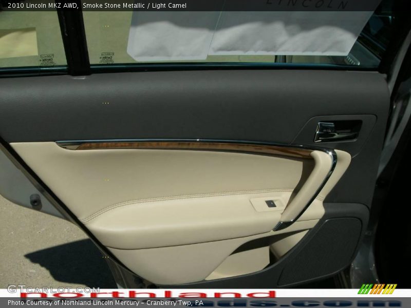 Smoke Stone Metallic / Light Camel 2010 Lincoln MKZ AWD