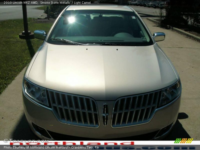 Smoke Stone Metallic / Light Camel 2010 Lincoln MKZ AWD