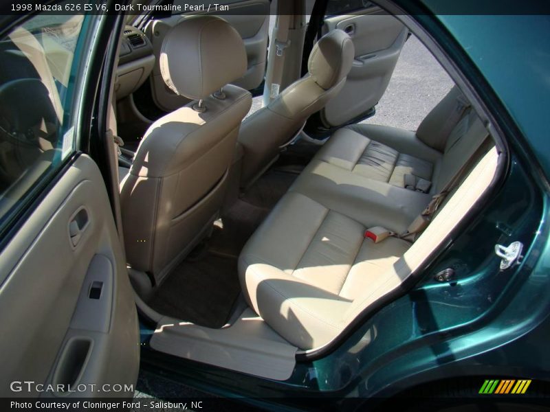 Dark Tourmaline Pearl / Tan 1998 Mazda 626 ES V6