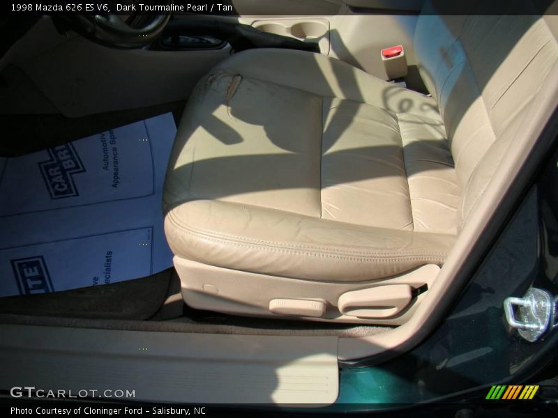 Dark Tourmaline Pearl / Tan 1998 Mazda 626 ES V6