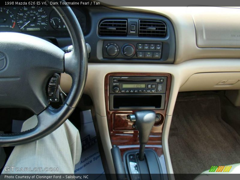 Dark Tourmaline Pearl / Tan 1998 Mazda 626 ES V6