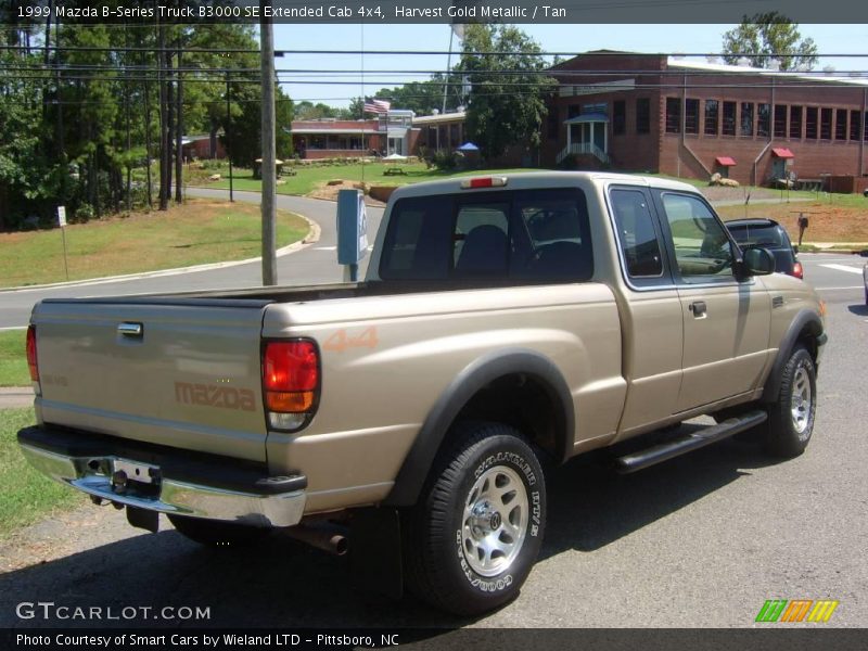 Harvest Gold Metallic / Tan 1999 Mazda B-Series Truck B3000 SE Extended Cab 4x4