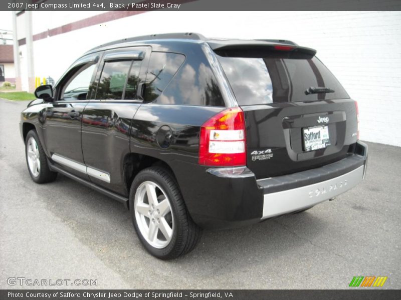 Black / Pastel Slate Gray 2007 Jeep Compass Limited 4x4