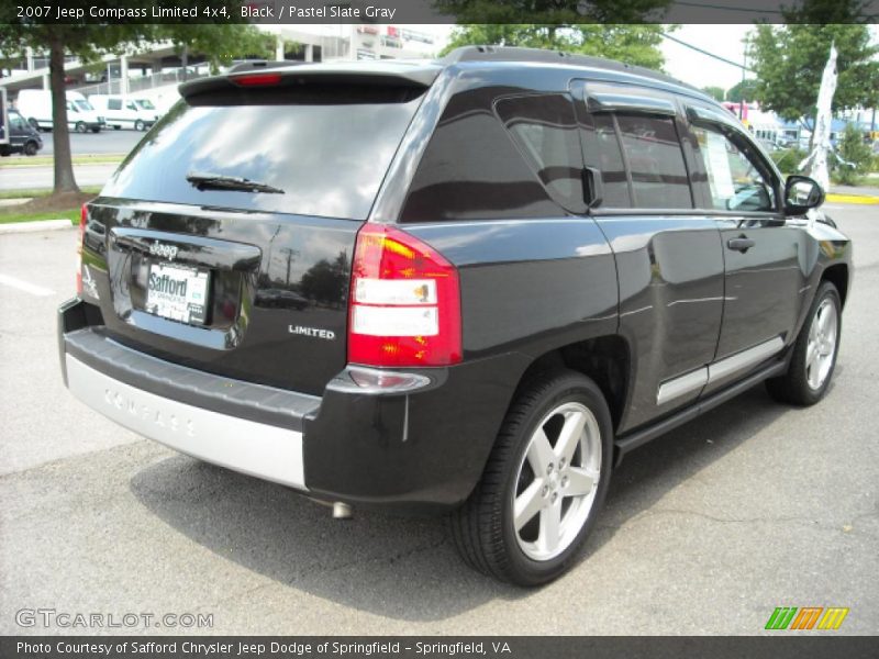 Black / Pastel Slate Gray 2007 Jeep Compass Limited 4x4