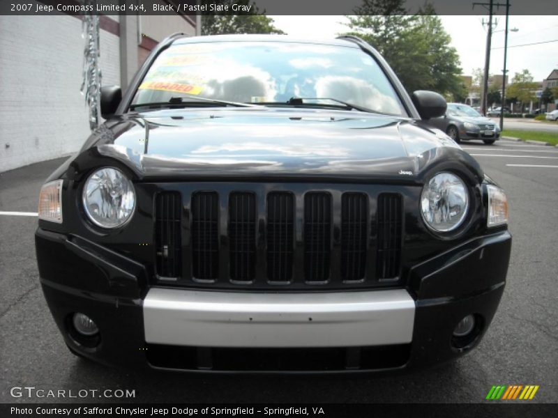 Black / Pastel Slate Gray 2007 Jeep Compass Limited 4x4