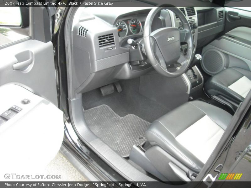 Black / Pastel Slate Gray 2007 Jeep Compass Limited 4x4
