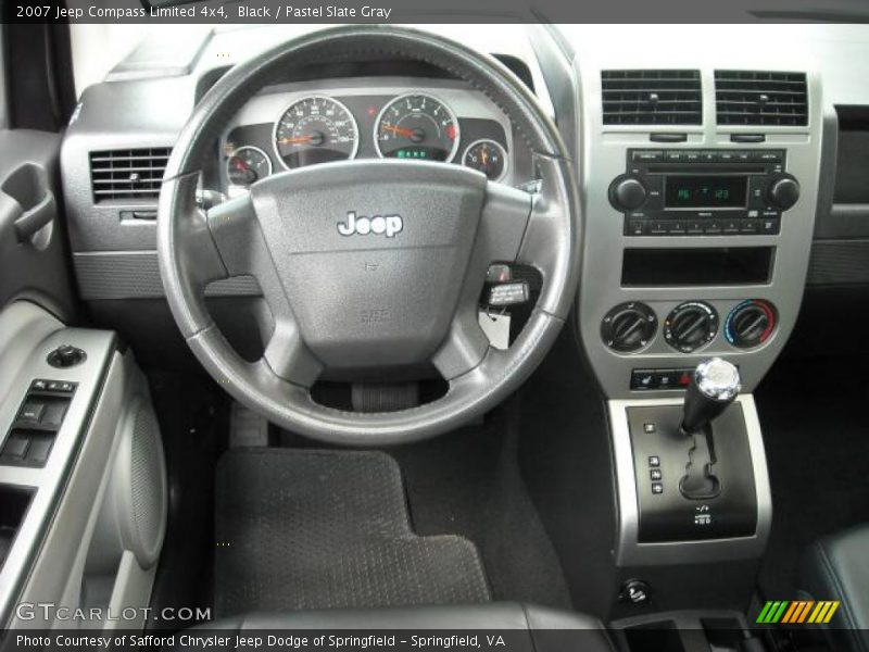 Black / Pastel Slate Gray 2007 Jeep Compass Limited 4x4