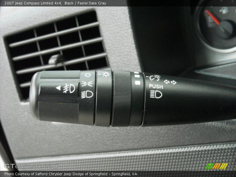 Black / Pastel Slate Gray 2007 Jeep Compass Limited 4x4