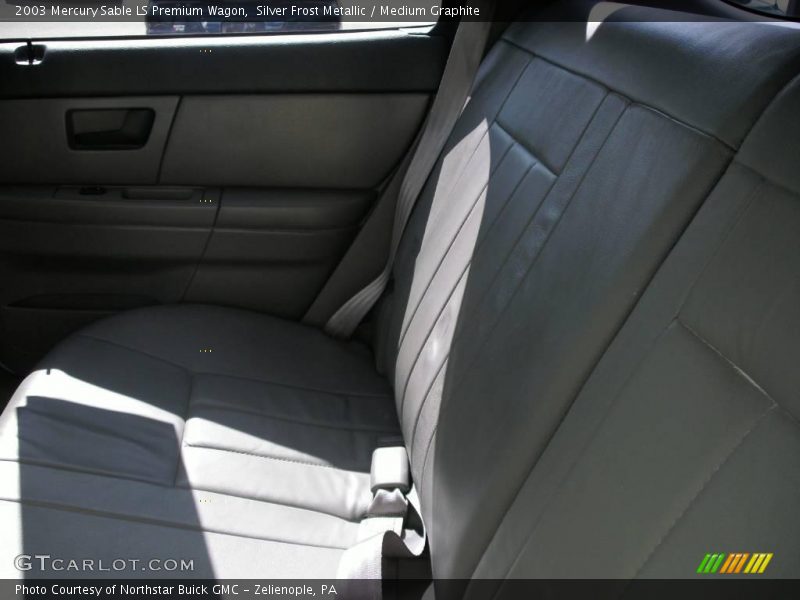 Silver Frost Metallic / Medium Graphite 2003 Mercury Sable LS Premium Wagon