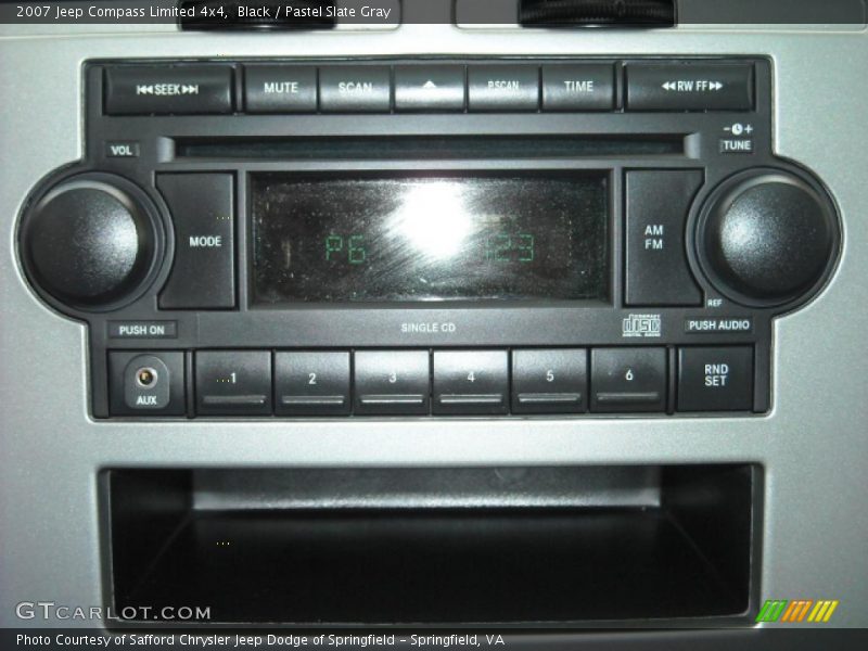 Black / Pastel Slate Gray 2007 Jeep Compass Limited 4x4