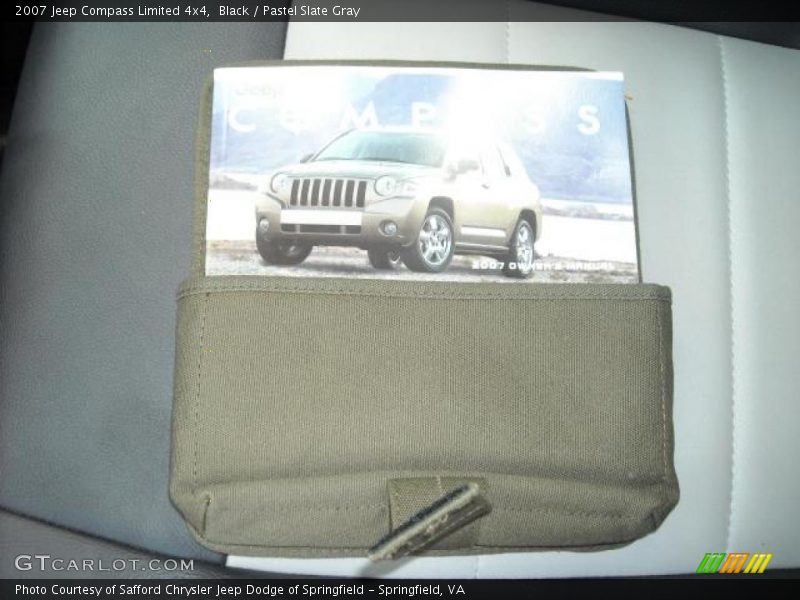 Black / Pastel Slate Gray 2007 Jeep Compass Limited 4x4