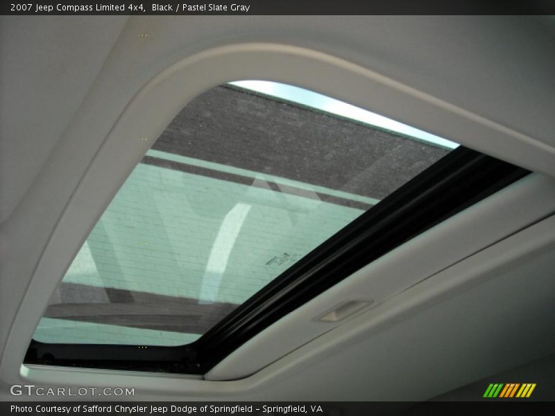 Black / Pastel Slate Gray 2007 Jeep Compass Limited 4x4