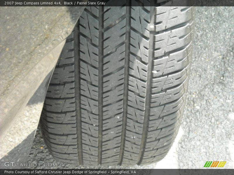 Black / Pastel Slate Gray 2007 Jeep Compass Limited 4x4