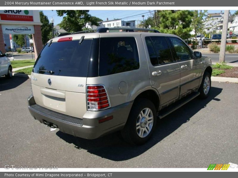 Light French Silk Metallic / Medium Dark Parchment 2004 Mercury Mountaineer Convenience AWD