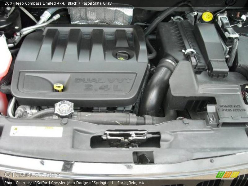 Black / Pastel Slate Gray 2007 Jeep Compass Limited 4x4